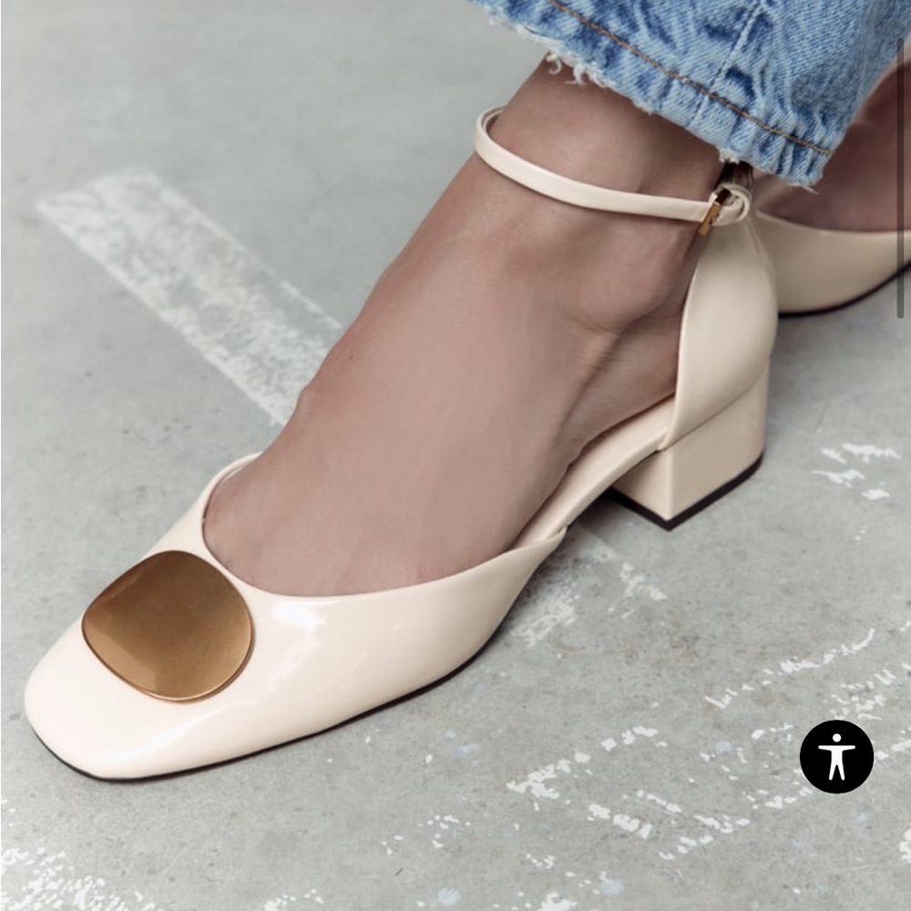 NWT Zara Block Heel